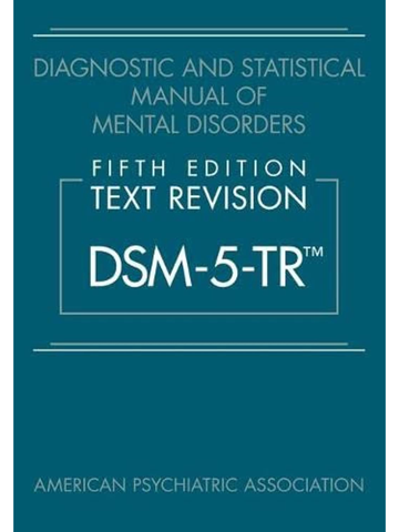 DSM-5-TR, 5th Edition - Diagnostic and Statistical Manual of Mental Disorders (0890425760)