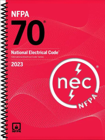 National Electrical Code 2023, Spiral-Bound (NFPA 70) (1455930350)